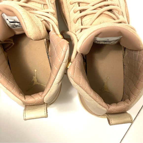 Nike Air Jordan 12 Retro Vachetta Tan AO6068 203 Size Women’s 8.5 - Picture 11 of 13